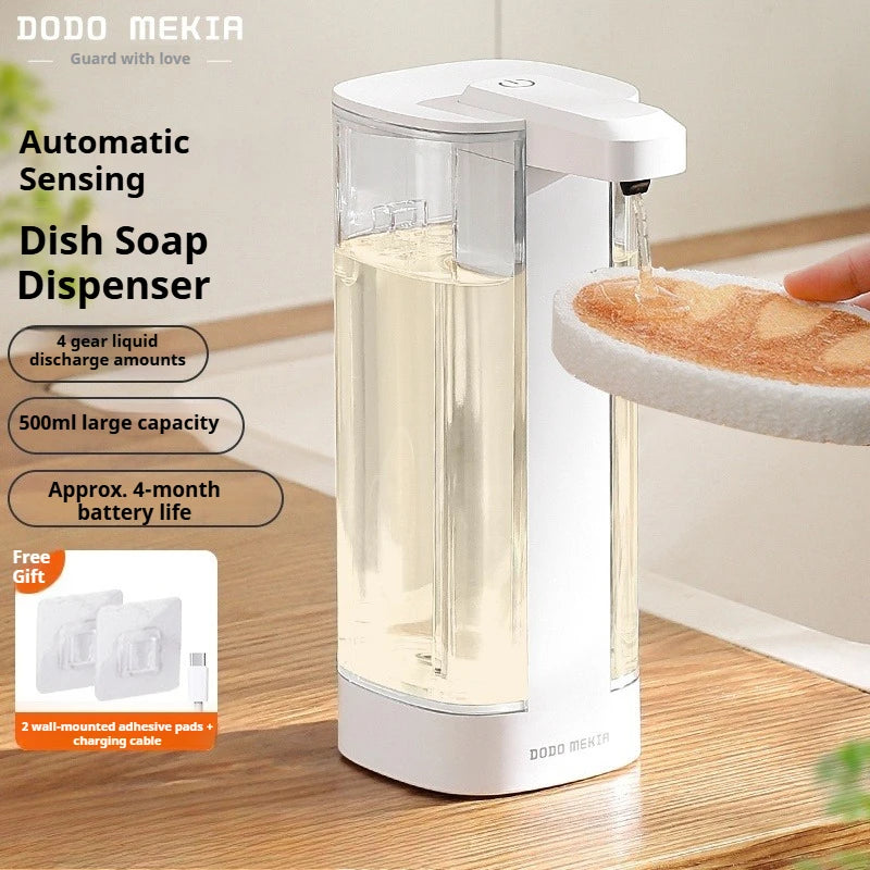 Automatic Touchless Liquid Soap Dispenser 500ml | Infrared Sensor | IPX5 Waterproof