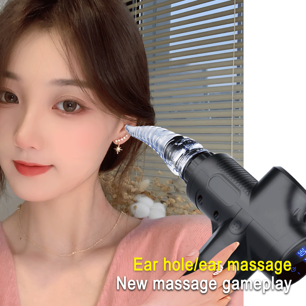 GraySwan Percussion Massage Gun – Variable Frequency Deep Tissue Muscle Relaxation