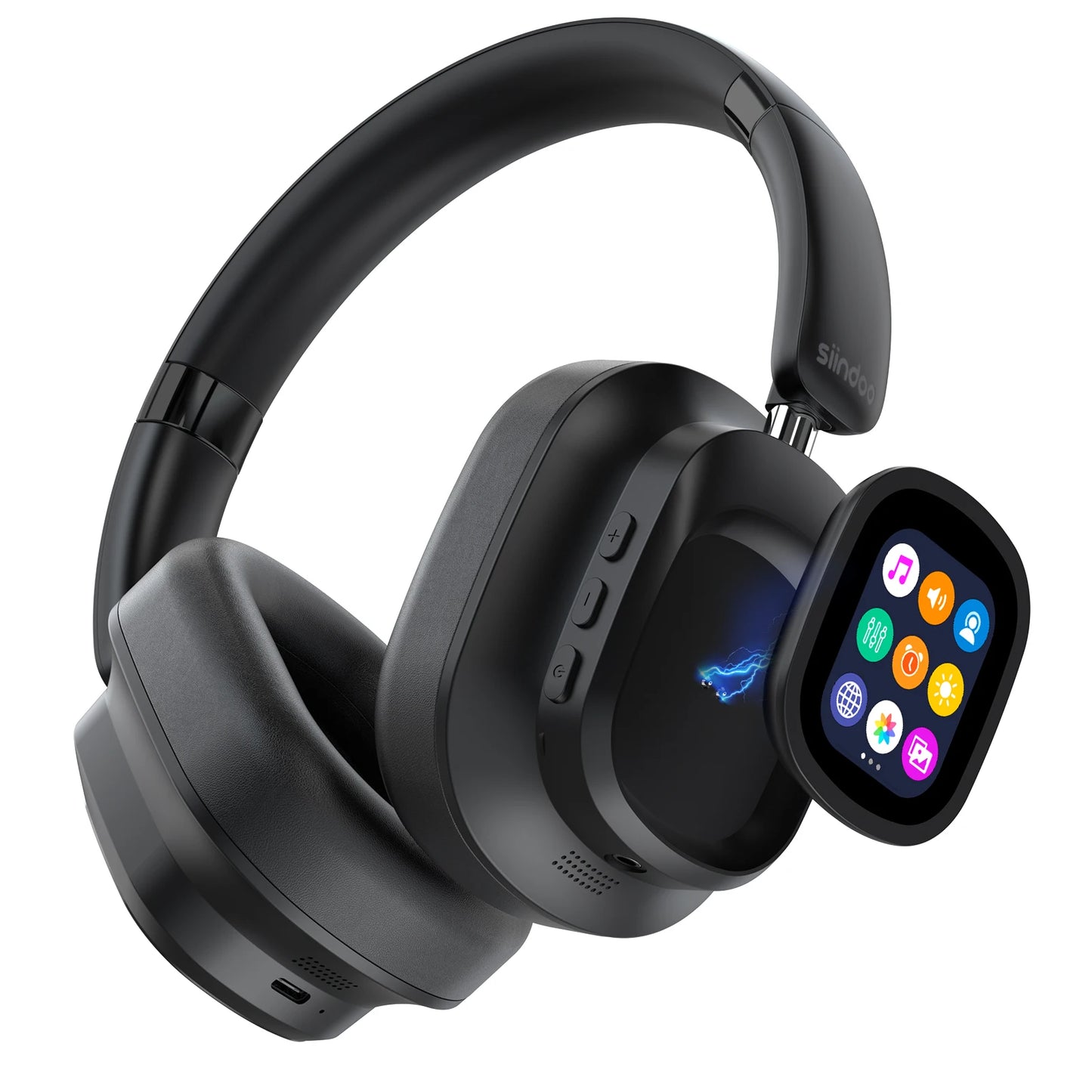 JH-ANC930PLUS Hybrid ANC Bluetooth Headphones – Touch Screen, 70H Playtime