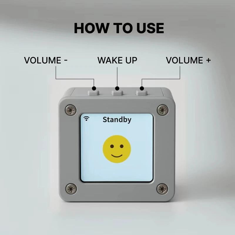 DeepSeek XiaoZhi Mini AI Robot – Pocket-Sized Intelligent Voice & Emotional Companion
