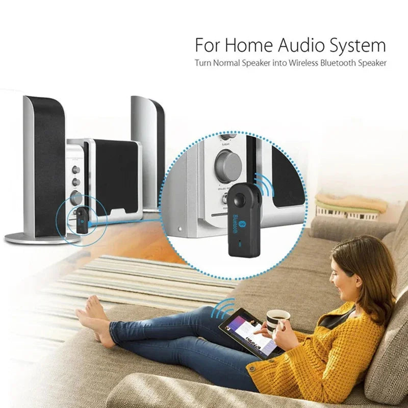 Tideboom 2-in-1 Bluetooth 5.0 Receiver & Transmitter Adapter