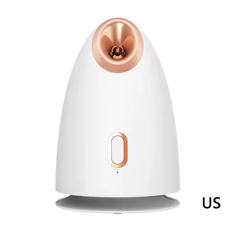 MIKO NICE Hot & Cold Ozone Facial Steamer – Portable Nano Ionic Face Sauna Moisturiser