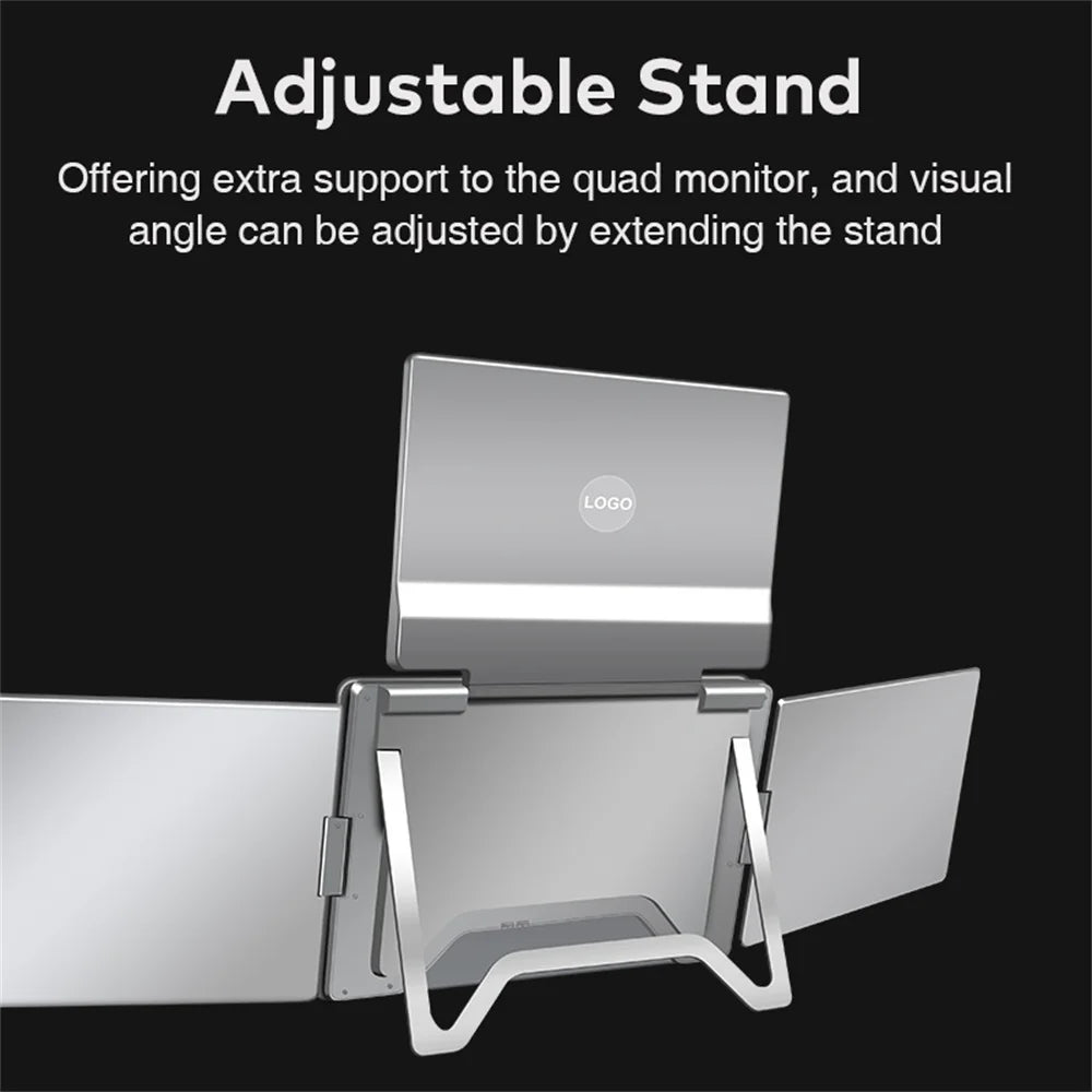 Rospider 16″ Portable Monitor – 1920×1200 IPS, 16:10, USB-C Swivel Display