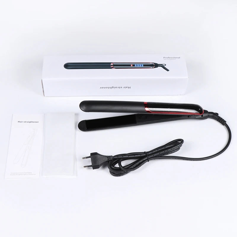 SCBWMG ST-016 Hair Straightener – Ionic Ceramic Plates, Fast Heat, Travel Ready