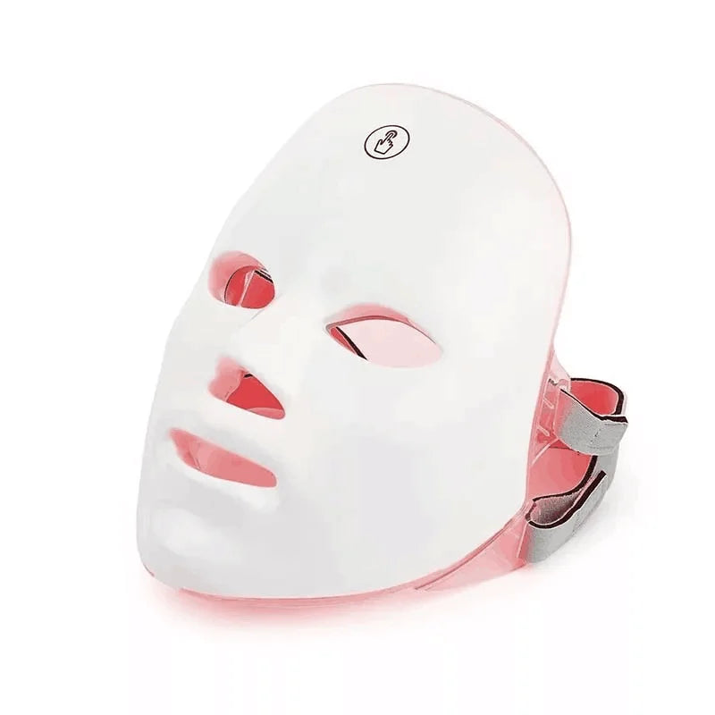 VamsLuna Wireless LED Face Mask – 7-Color Photon Therapy for Wrinkles & Brightening