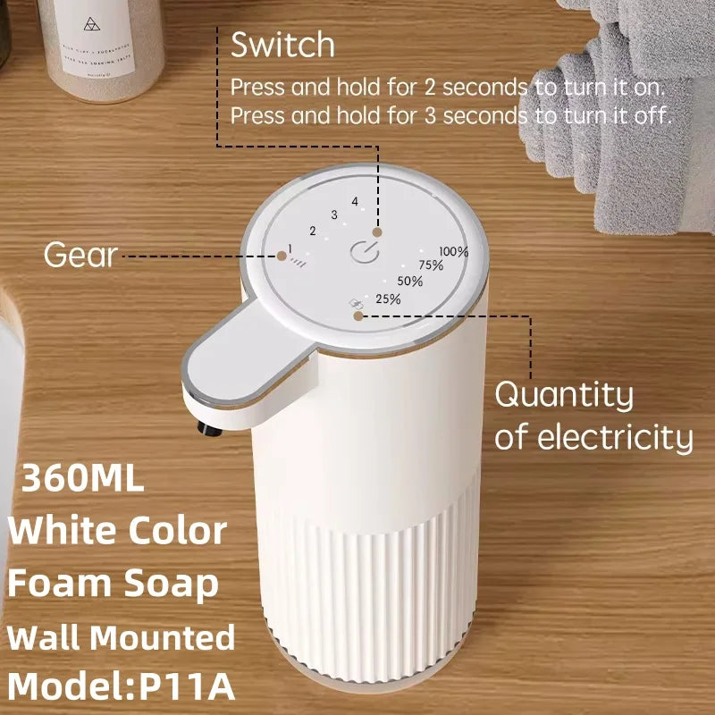 XIAOMI Automatic Foam Soap Dispenser | Touchless Infrared Sensor | USB Rechargeable Hand Wash Dispenser