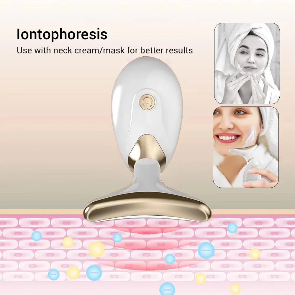 BXA Face & Neck Lifting Massager – Microcurrent Anti-Aging Skin Tightening Tool