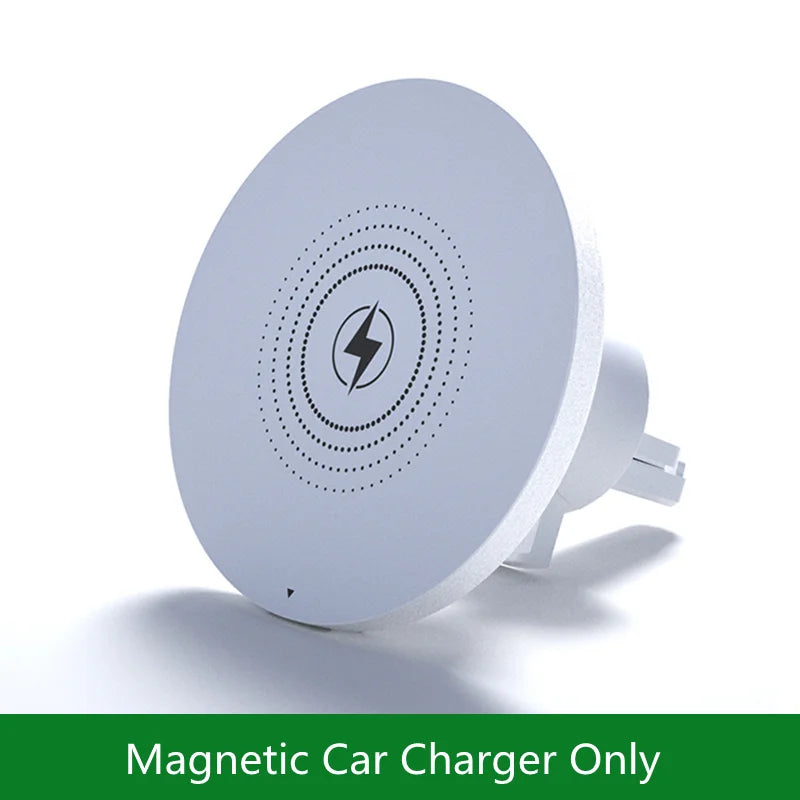 VIKEFON 30W Magnetic Wireless Car Charger with Vent Mount for iPhone