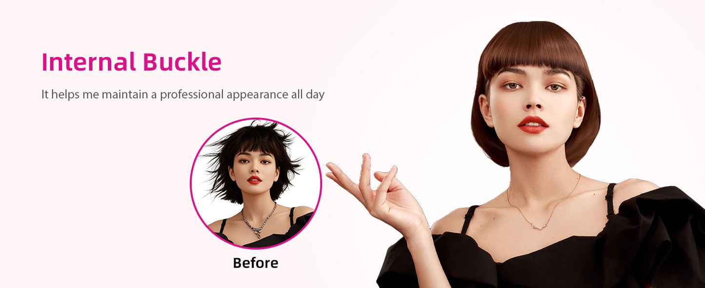 Cordless Hair Straightener Brush – Wireless, Adjustable Heat, Travel-Ready