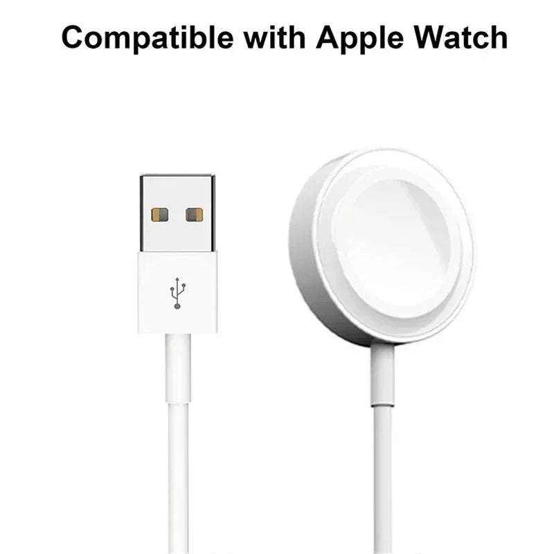 Universal Wireless Watch Charger for Apple Watch & Samsung Galaxy Watch