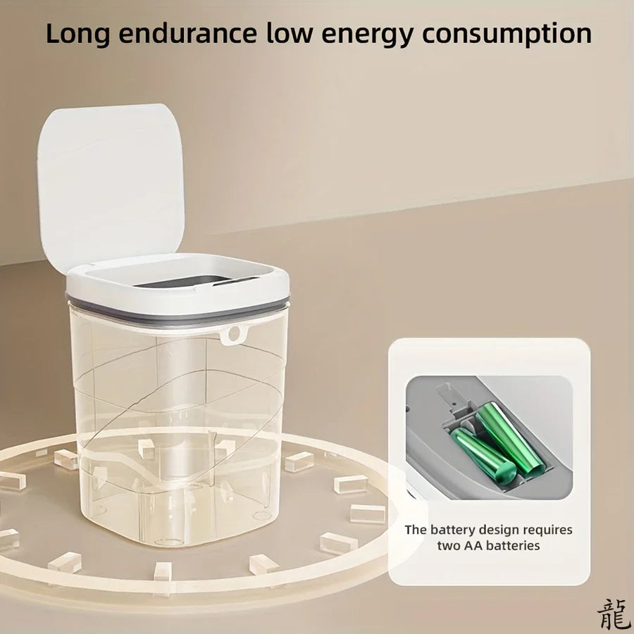 Automatic Induction Trash Can – Hands-Free Wave Sensor Bin (13L / 17L) for Home & Office