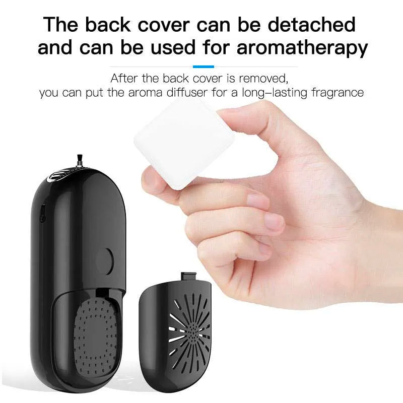 Wearable air Purifier Necklace High Efficiency Energy Saving Negative Ions 60h Long Endurance Personal Portable air Cleaner