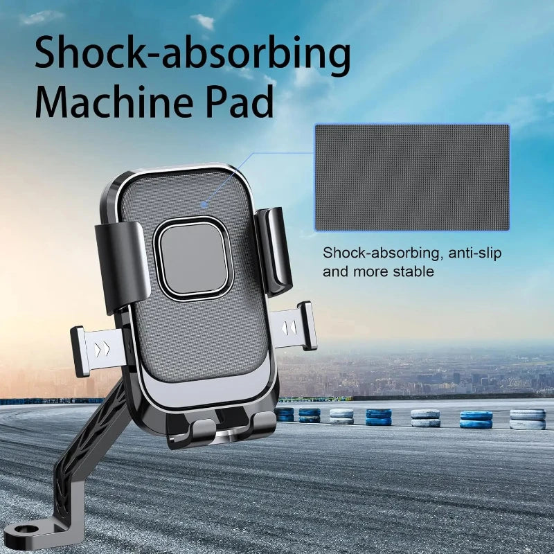 Universal Gravity Phone Holder for Car – One-Hand Auto-Lock Design