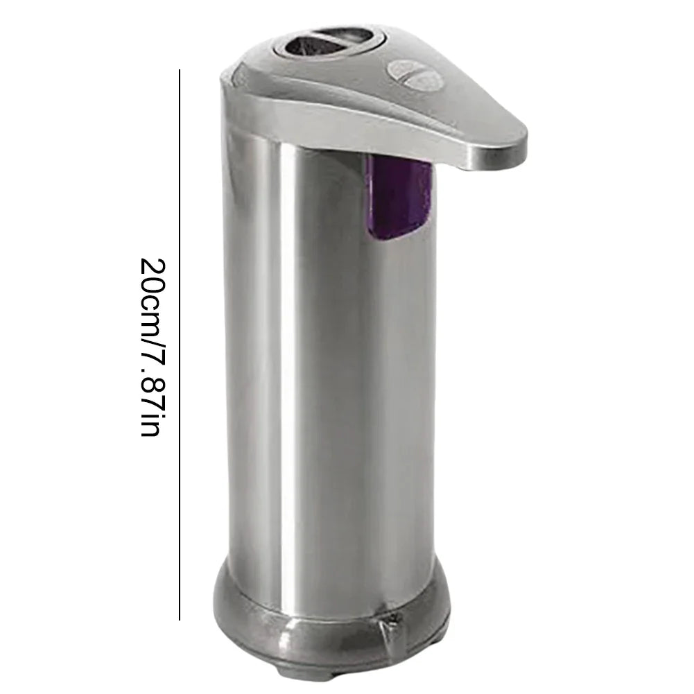 APWIKOGER Touchless Automatic Foam Soap Dispenser – Infrared Sensor, 3 Adjustable Levels, Stainless Steel