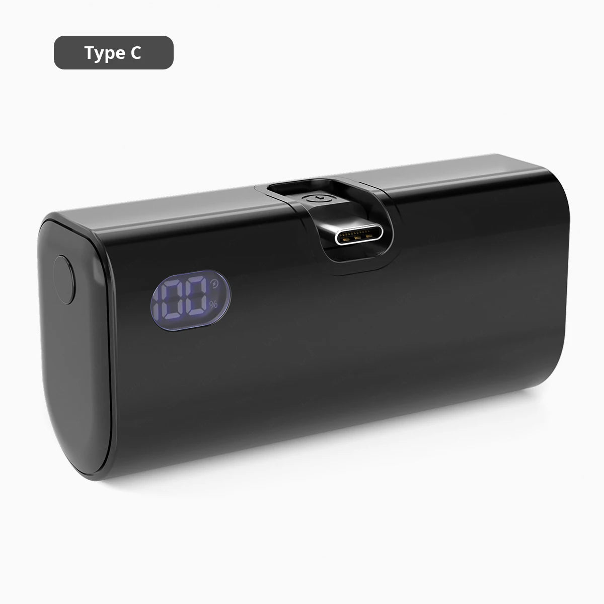 Pocket Power Bank 5000mAh – 22W PD Fast Charge with Foldable Plug