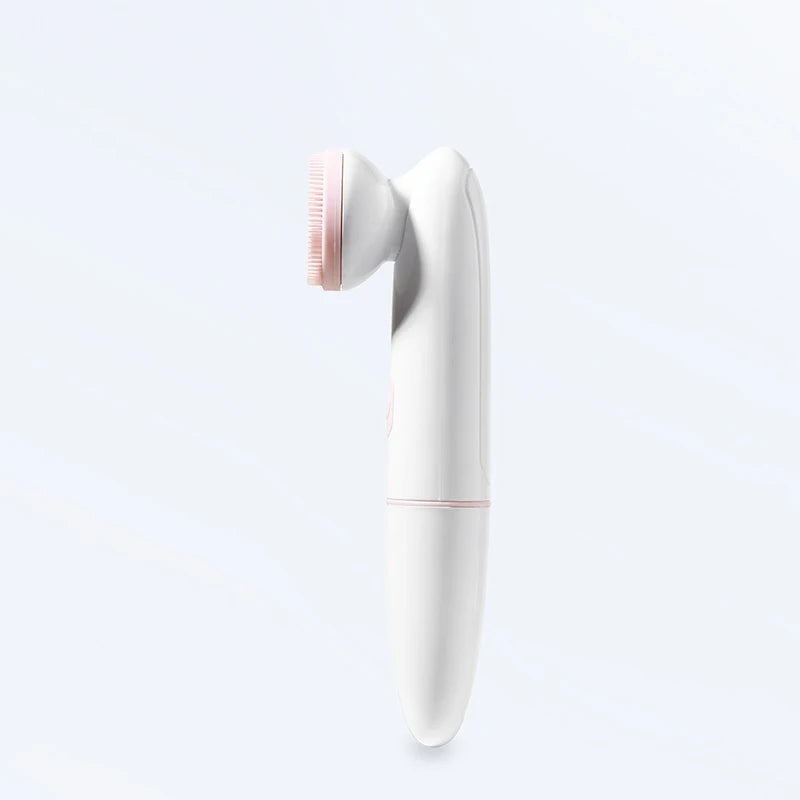 Miqmi Waterproof Sonic Facial Cleansing Brush – 2-in-1 Double Head Silicone Pore Cleaner
