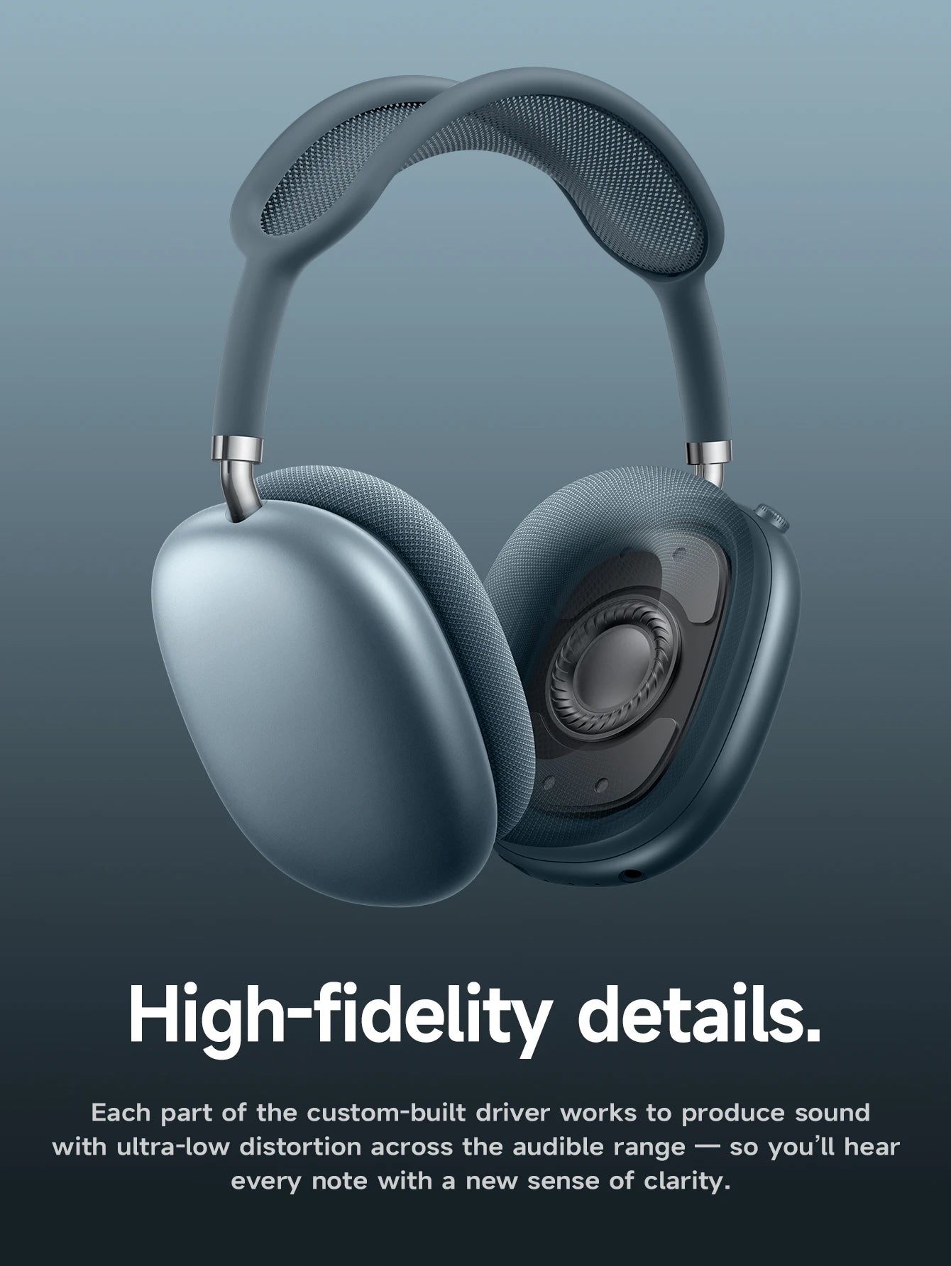 W65 Plus ANC Wireless Headphones – Bluetooth 5.4, 45H Playtime, Mic