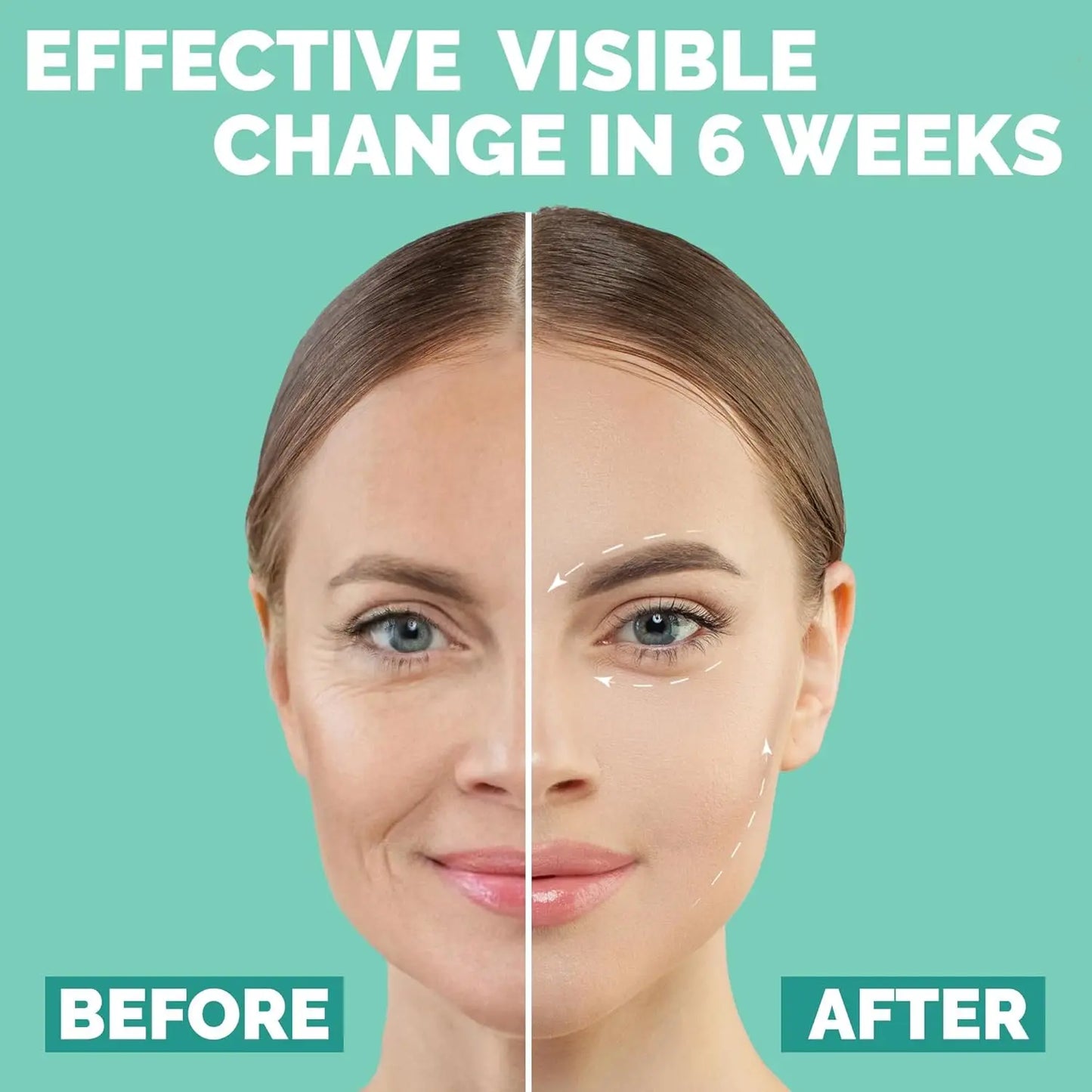 GYLOV Microcurrent Facial Massager – EMS Face Roller for Lifting & Glow