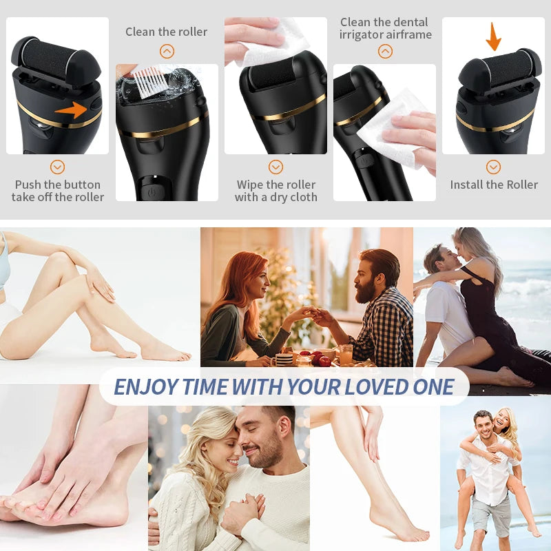DUTRIEUX Electric Nail Clipper – Rechargeable Automatic Nail Trimmer with Universal Voltage
