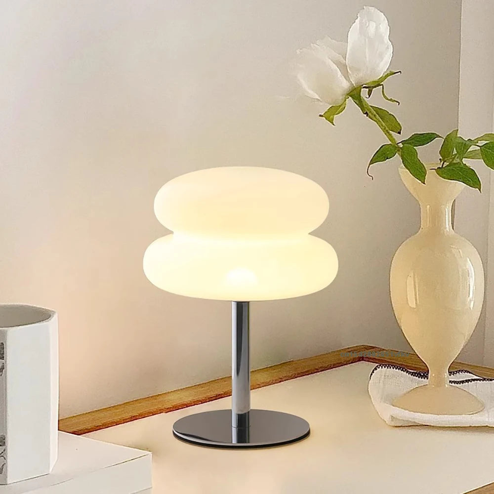 Topwinson LED Mushroom Night Light | USB Rechargeable, 3-Color Dimmable Bedside Lamp