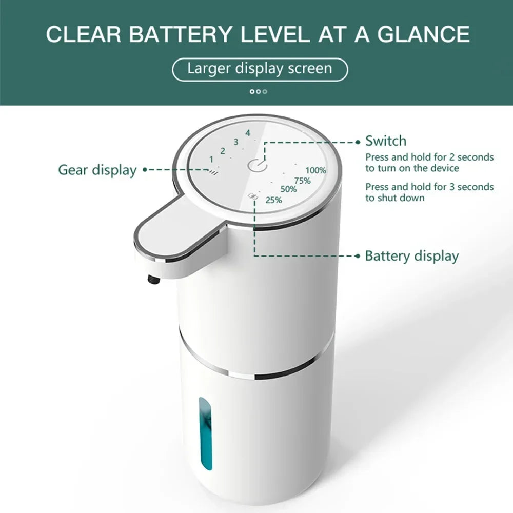 XIAOMI Automatic Foam Soap Dispenser | Touchless Infrared Sensor | USB Rechargeable Hand Wash Dispenser