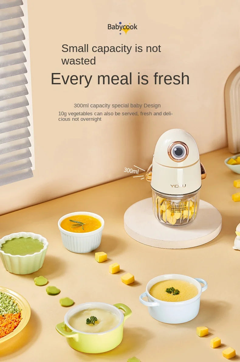 siwenyeden 300ml Electric Chopper & Grinder – 200W Mini Food Processor