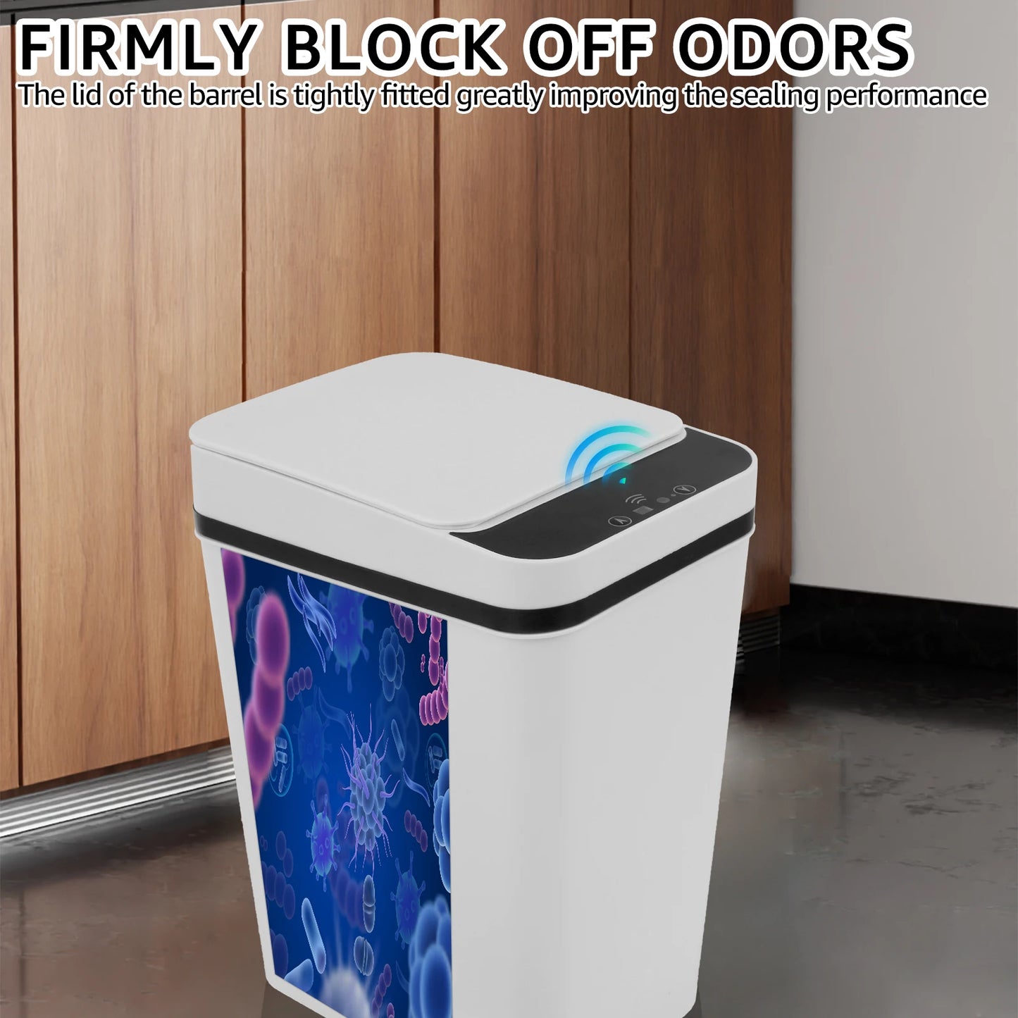 Willstar Automatic Sensor Trash Can – 12L Touch-Free Waste Bin (Battery Powered)