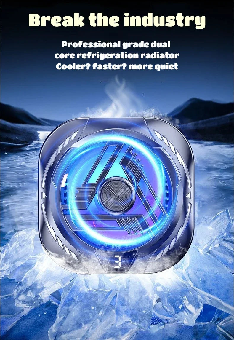 Smartphone Cooling Fan (Cable Powered) – Portable Heat Dissipation Accessory