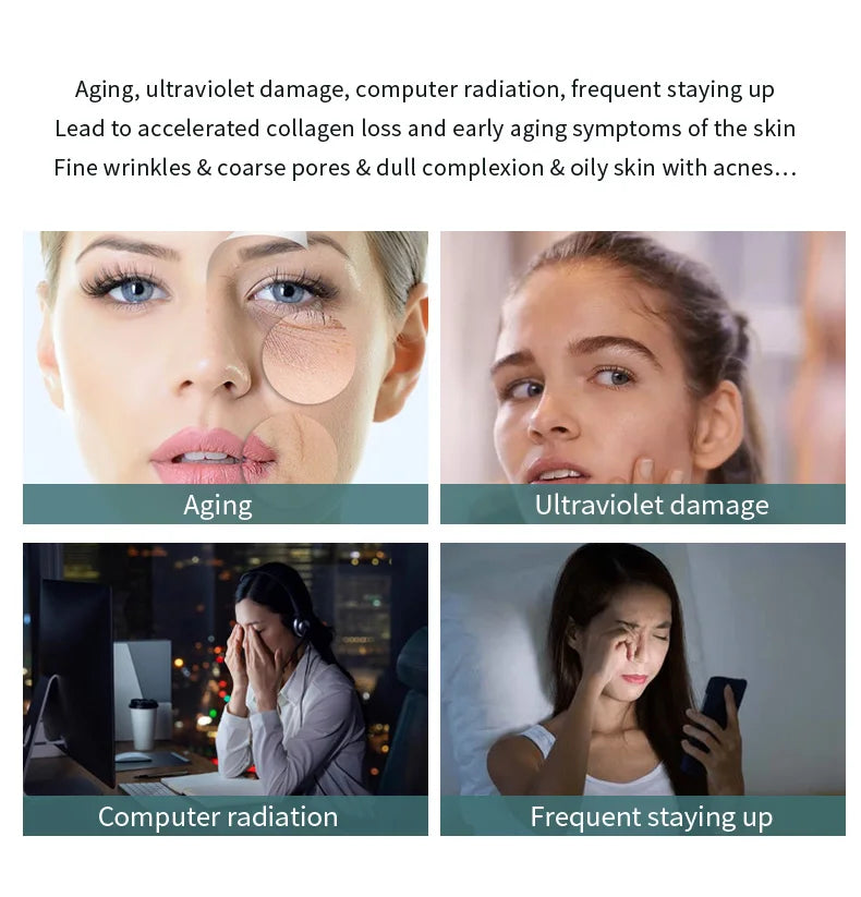 VIMYSHOW EMS Facial Beauty Device ES-1091 – RF LED Microcurrent Skin Tightening