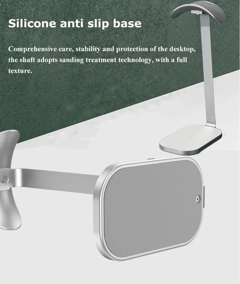 Premium Headphone Holder Stand – Aluminium Alloy, Weighted Base, Optional Wireless Charging