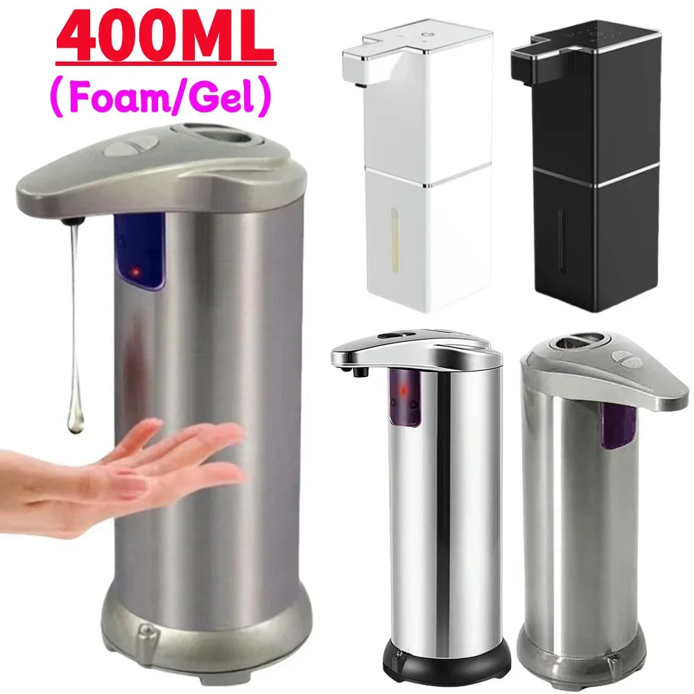 APWIKOGER Touchless Automatic Foam Soap Dispenser – Infrared Sensor, 3 Adjustable Levels, Stainless Steel