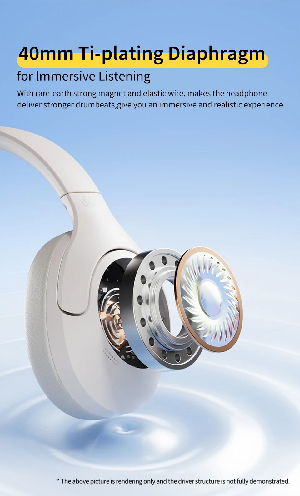H3 Lite ANC Wireless Headphones – 60H Battery, Bluetooth 5.3, Dual-Device