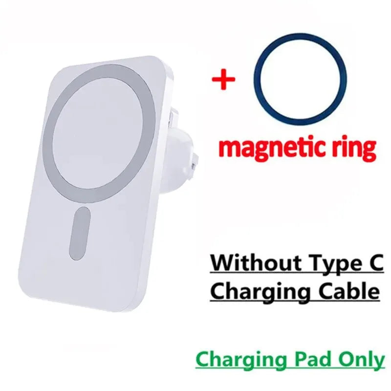 30W Magnetic Wireless Car Charger – Air Vent Phone Holder for iPhone