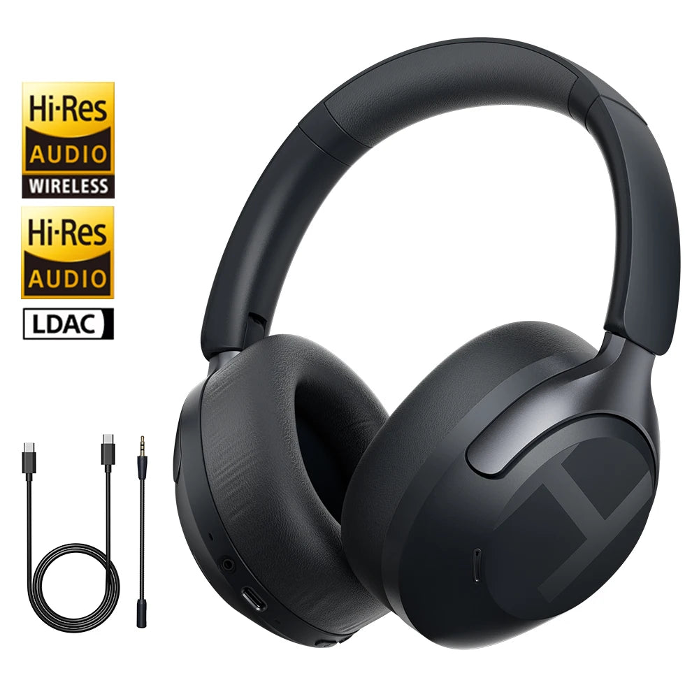 S40 ANC Wireless Headphones – 50dB Noise Cancelling, LDAC, 90H Battery