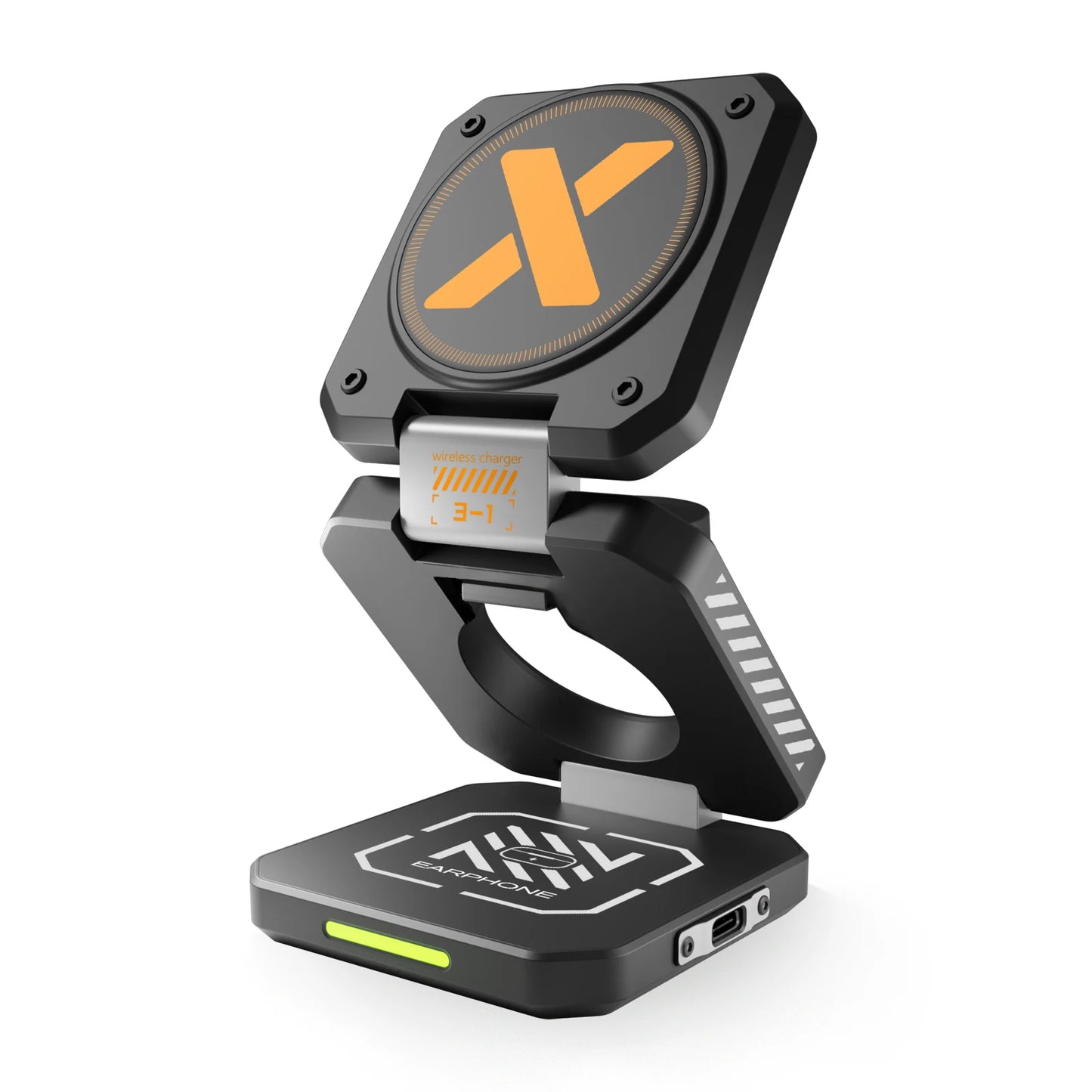 30W Magnetic Wireless Charger Stand – iPhone, Apple Watch & AirPods