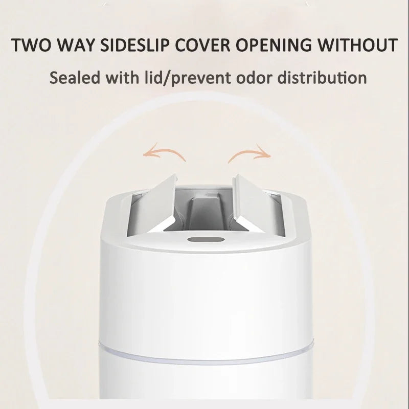 7L/9L Smart Trash Can with Lid – Motion Sensor Touchless Garbage Bin