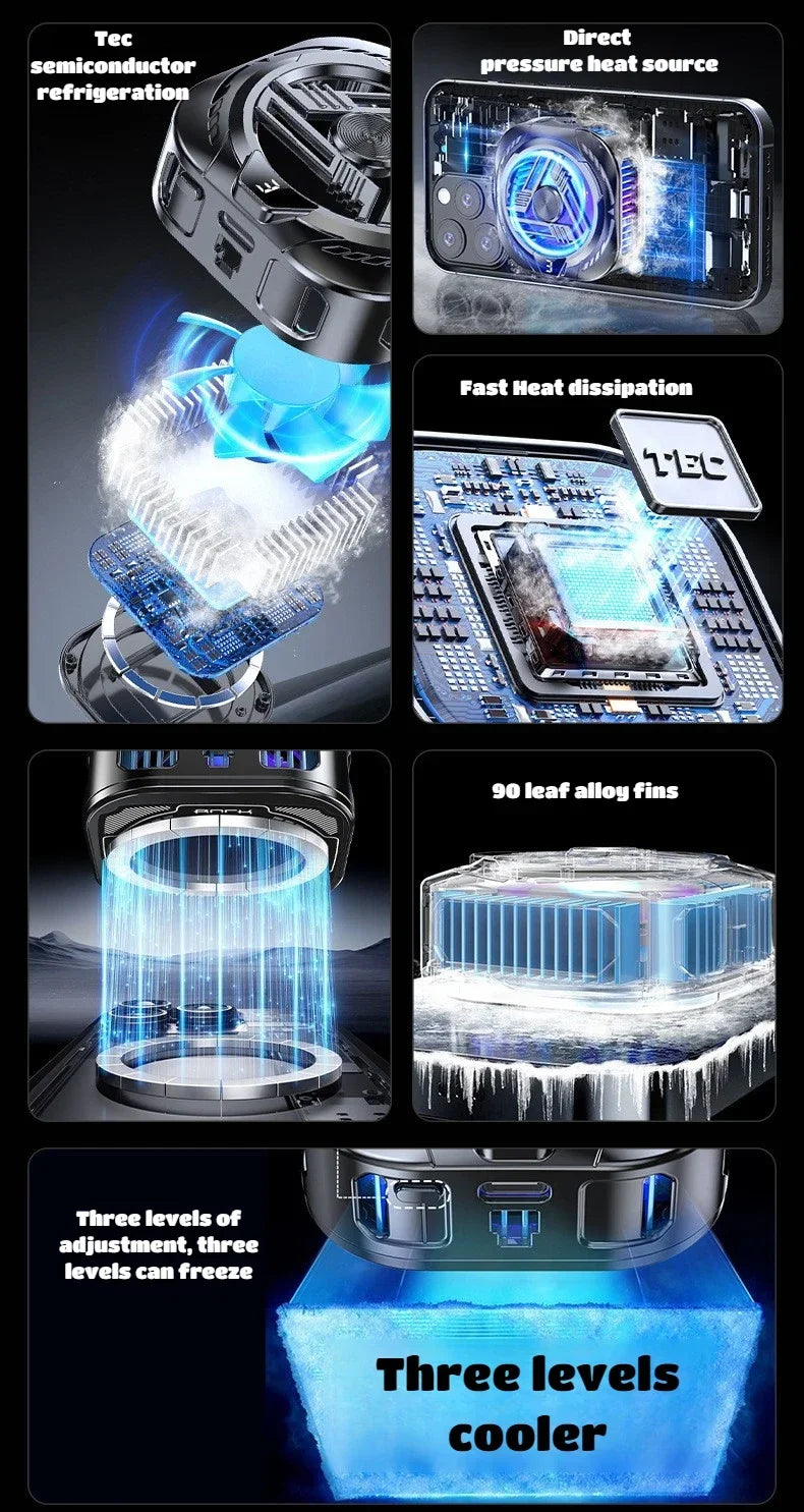 Smartphone Cooling Fan (Cable Powered) – Portable Heat Dissipation Accessory
