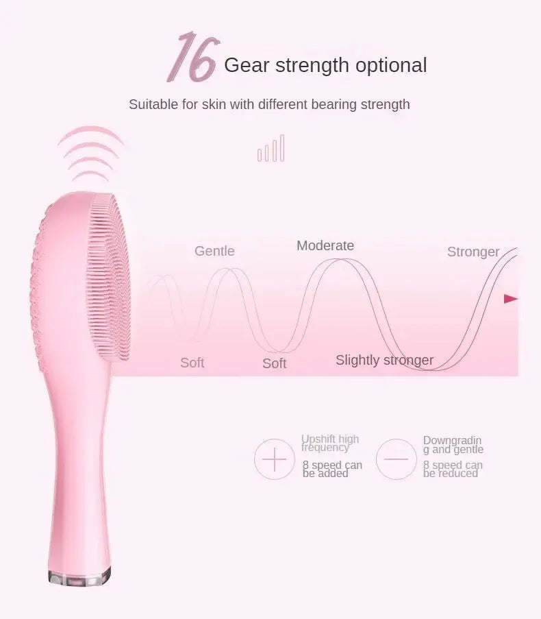 X2 Electric Face Cleansing Brush – IPX7 Rechargeable Acne & Blackhead Remover
