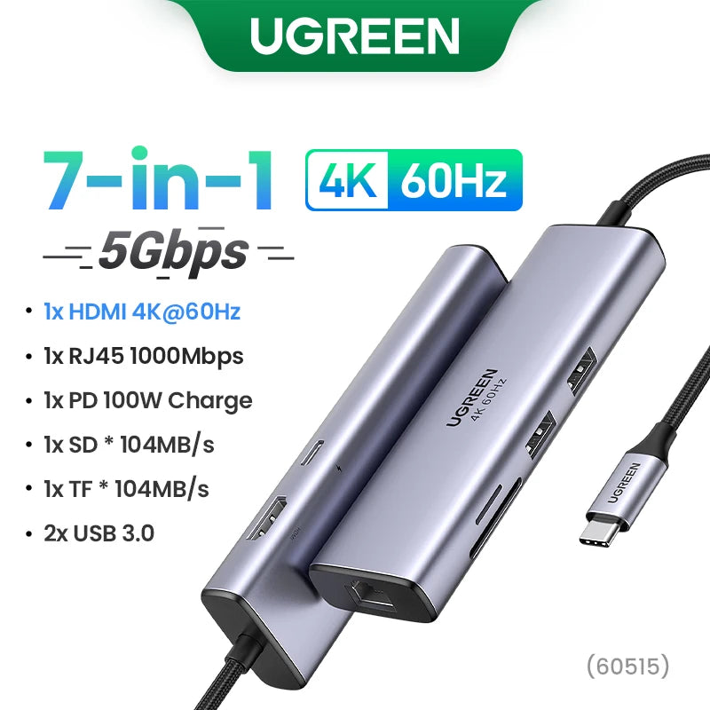 13-in-1 USB-C Docking Station – Triple 4K@60Hz Display, 100W PD, 10Gbps Hub