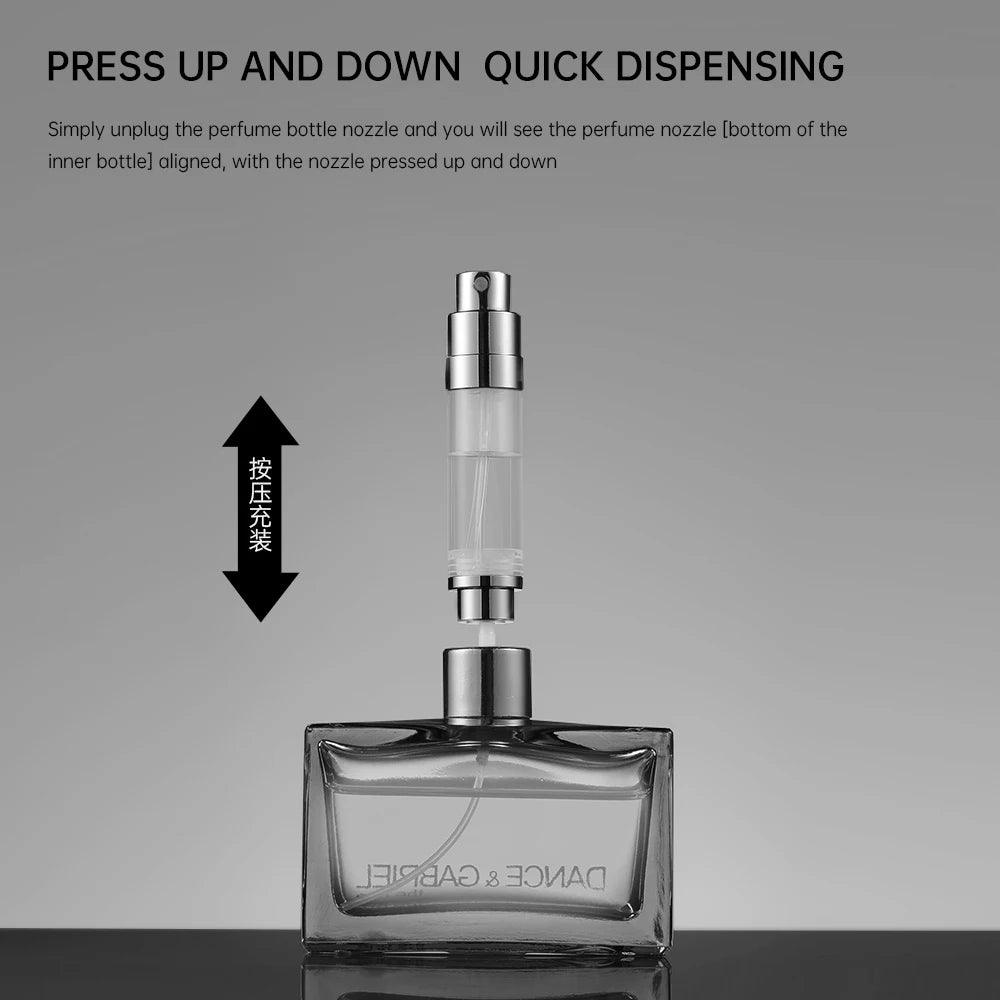 5ml Refillable Perfume Atomiser – Bottom-Fill Glass Spray Bottle