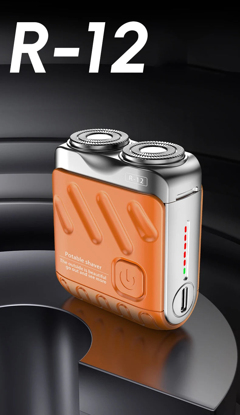 DUTRIEUX R18 Men’s Electric Smart Shaver – Waterproof, Global Voltage, Cordless