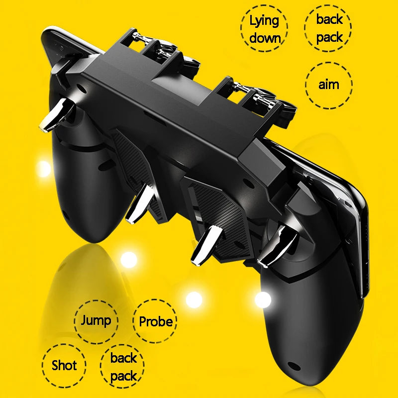 Mobile PUBG Gamepad – Sensitive Touch Controller with Gaming Finger Sleeves