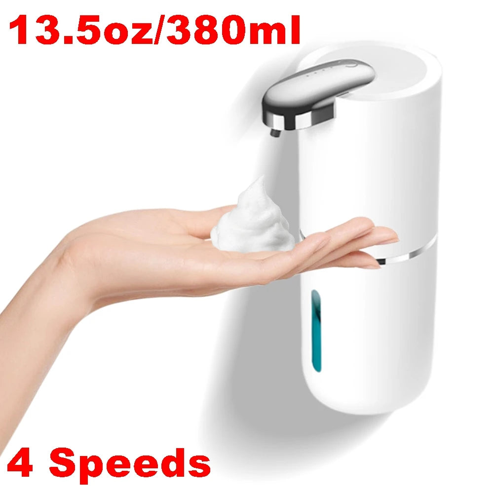 Alloet Touchless Liquid Soap Dispenser – IPX6/IPX7 Waterproof, Battery Powered Automatic Dispenser