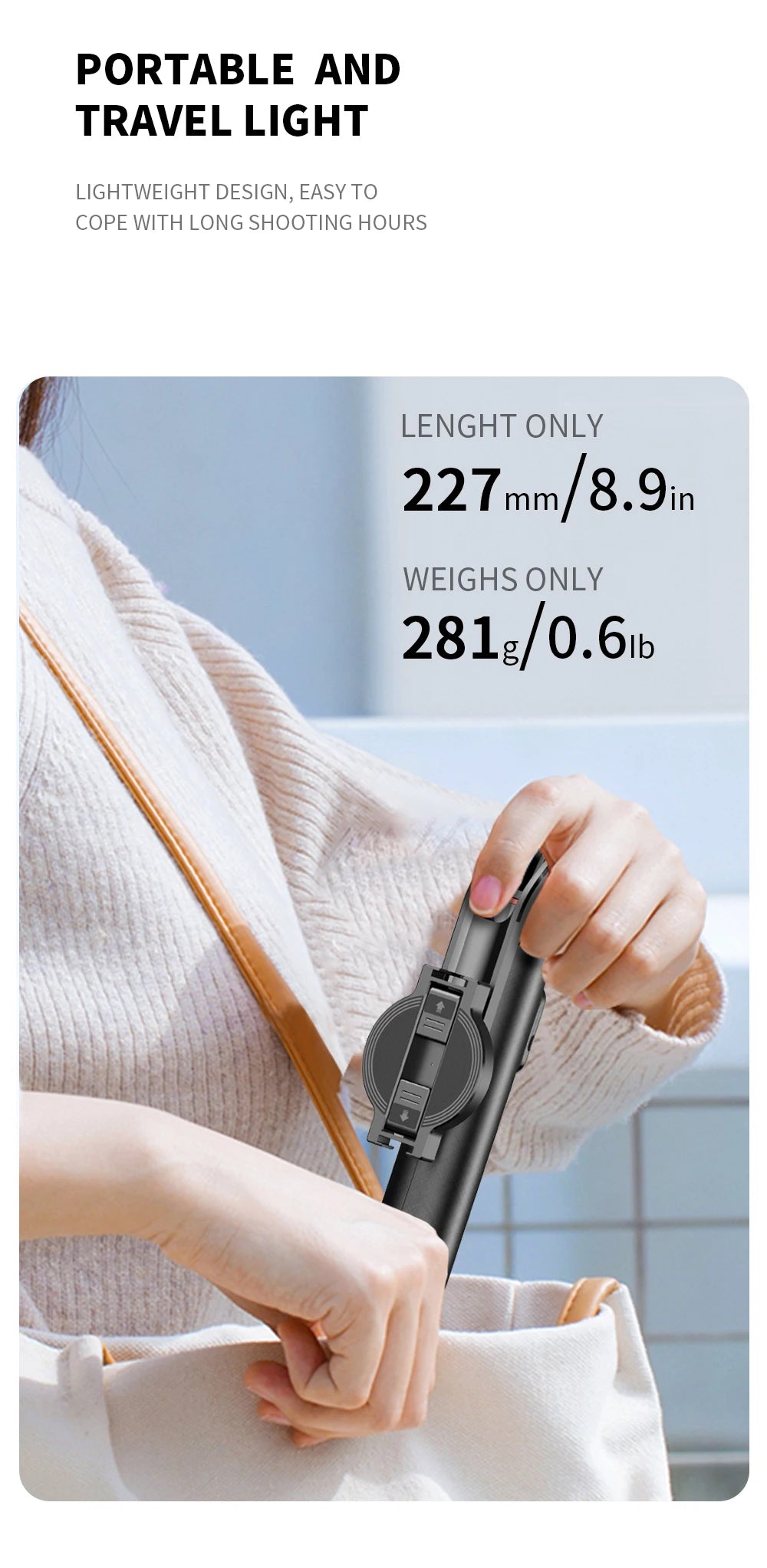 Magnetic Bluetooth Selfie Stick Tripod with Remote – Selfieshow C20