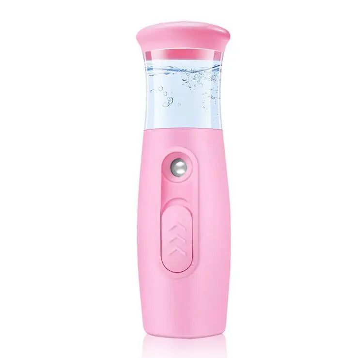 Portable Nano Face Steamer – USB Rechargeable Cold Mist Skin Hydrator
