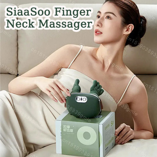 Electric Trapezius Massager with Heat – Wearable Neck, Back & Shoulder Relief