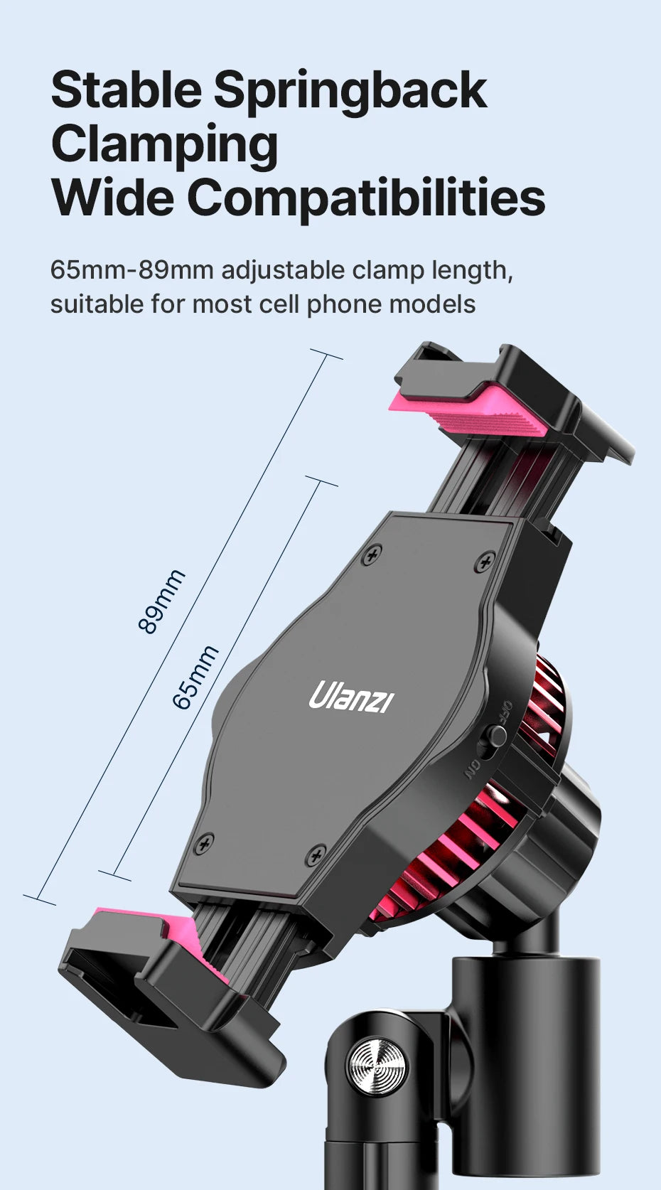 K-06 Livestreaming Phone Clip with Cooling Radiator – Smartphone Heat Control
