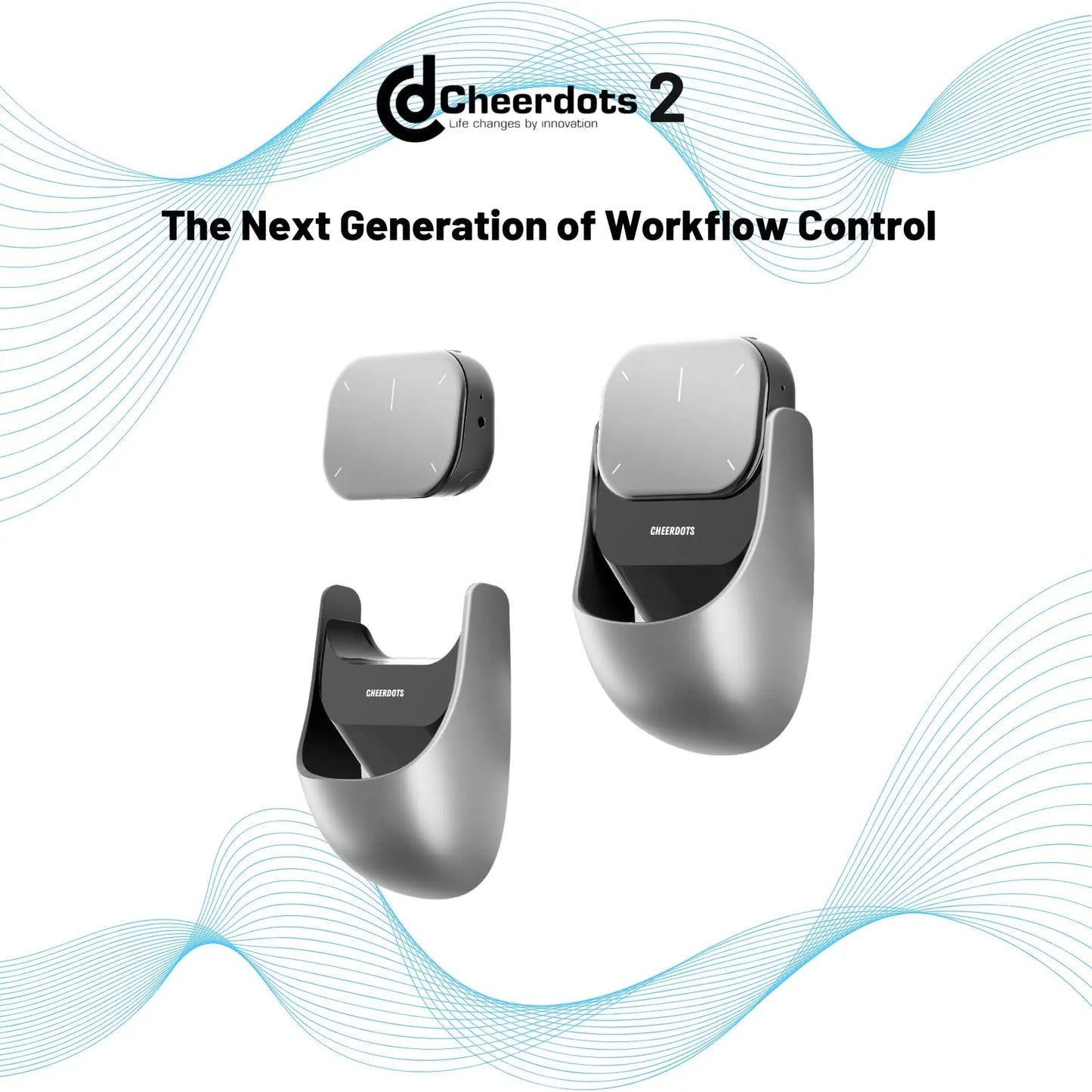 Cheerdots 2 Wireless Bluetooth Air Mouse CHP04 – Rechargeable Smart Presentation Clicker