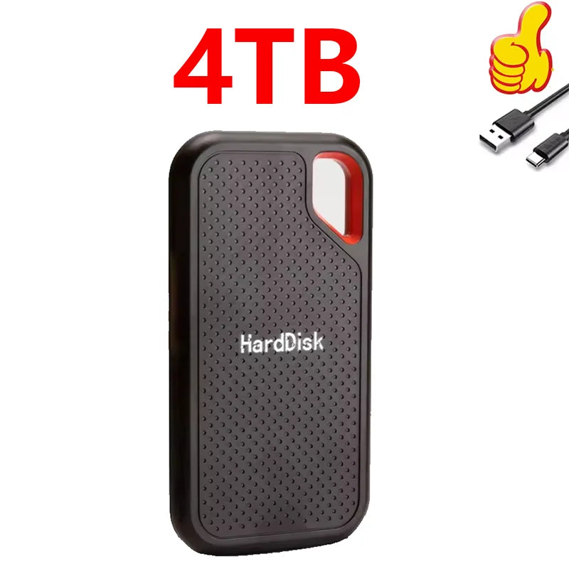 USB 3.2 Portable SSD External Drive – Fast Storage for Laptop, Desktop & Gaming Consoles