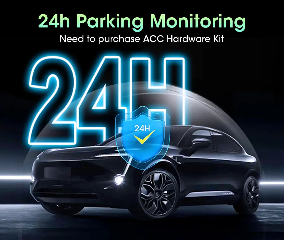 Jansite 10.26"/11.26" Wireless Apple CarPlay & Android Auto Screen with 4K Dash Cam Support
